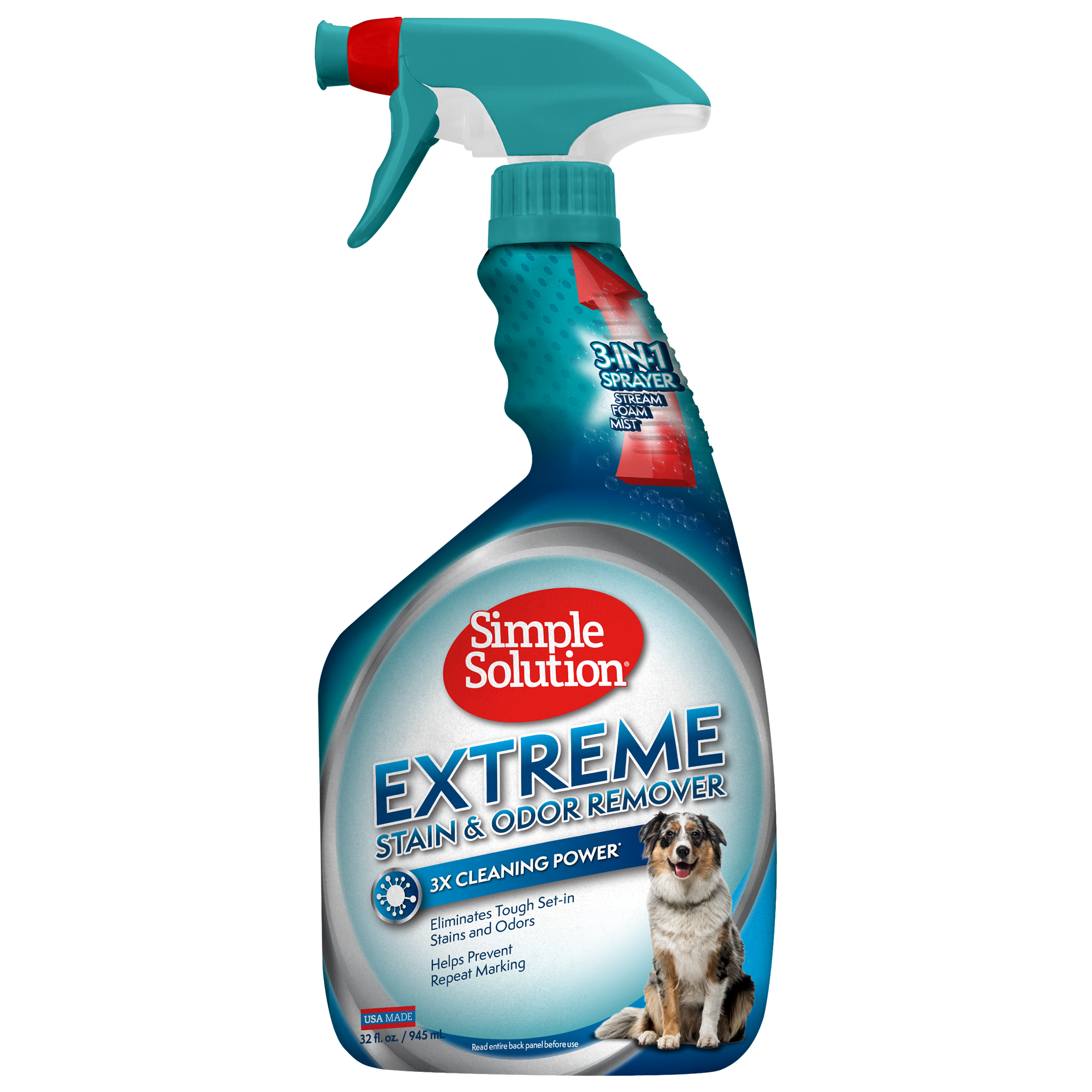 Extreme Stain and Odor Remover Simple Solution