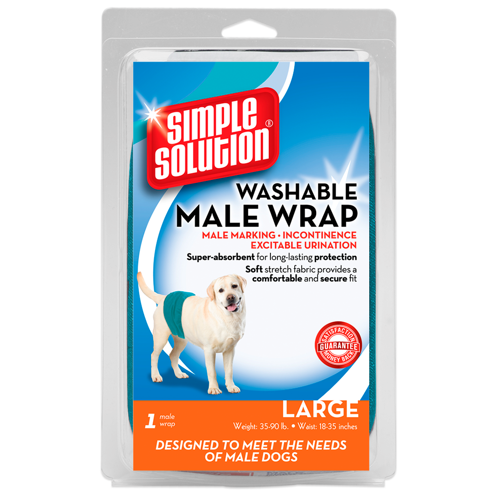 Washable Male Wrap Simple Solution