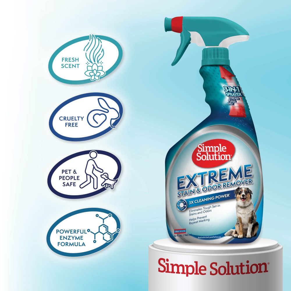 Extreme Stain and Odor Remover Simple Solution