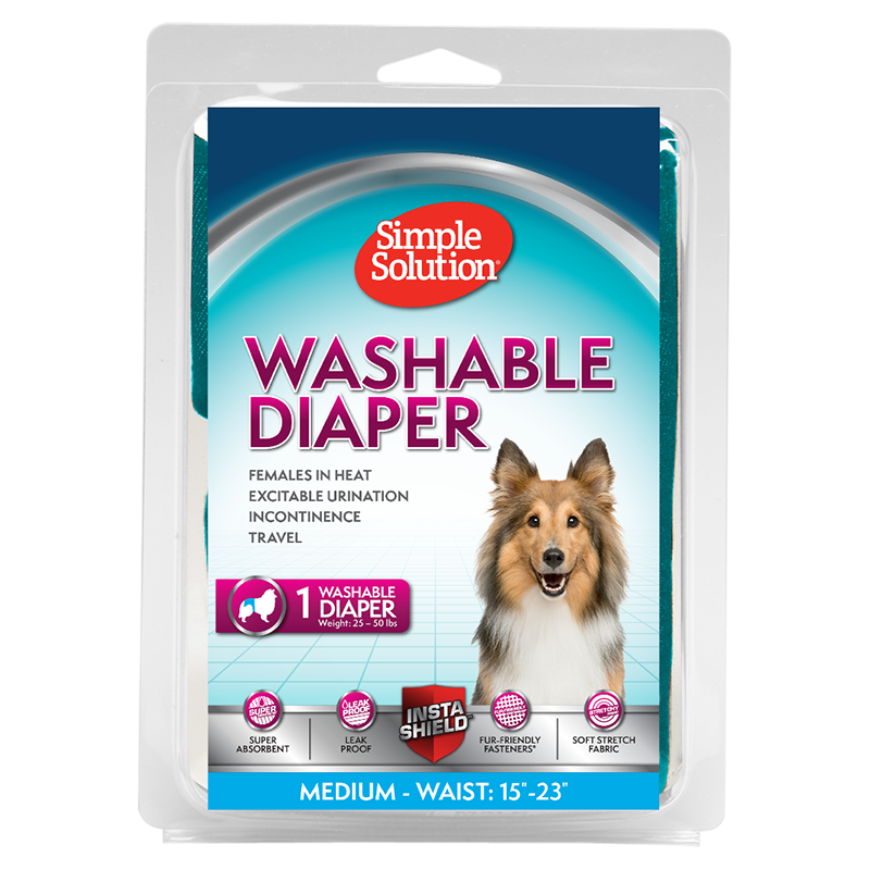 Pack of 3 Paw Legend Reusable Female Dog Diapers 